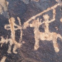 Cave Paintings in Sapagua (near Humahuaca) - Quebrada de Humahuaca, Jujuy, Argentina