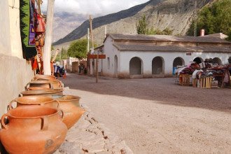 Hornaditas en la Quebrada de Humahuaca, provincia de Jujuy, Argentina