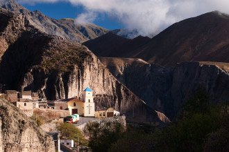 Iruya en la provincia de Salta, Argentina